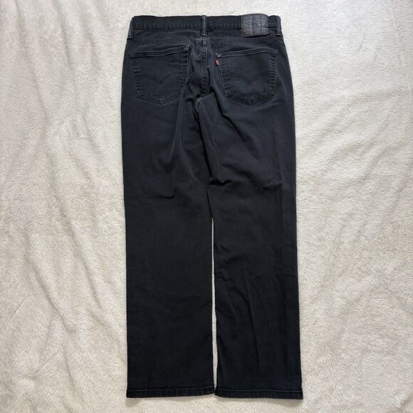 Levi’s 541 Men’s Athletic Taper Jeans Size 34X30 Black Denim Casual - Picture 4 of 9